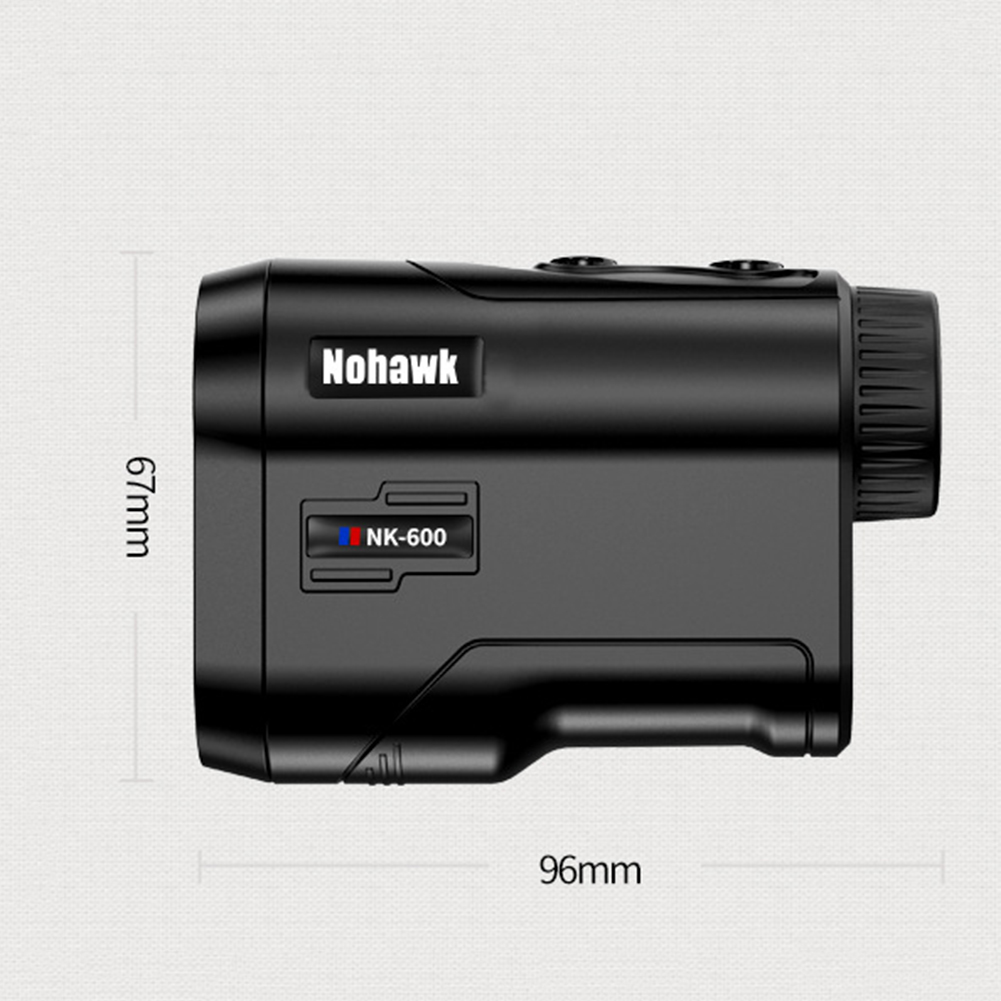 Laser Rangefinder Outdoor Telescope, 1000m, Rechargeable, LCD Display