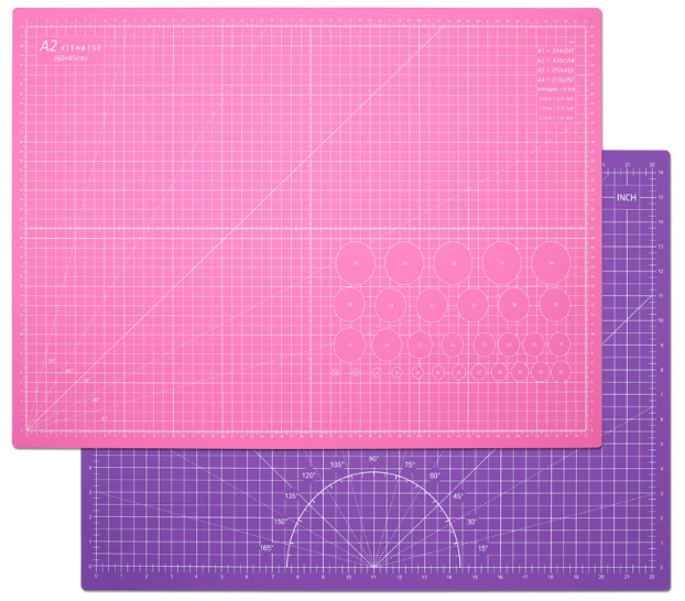 A2 Double-Sided Cutting Mat for Crafting and Carving