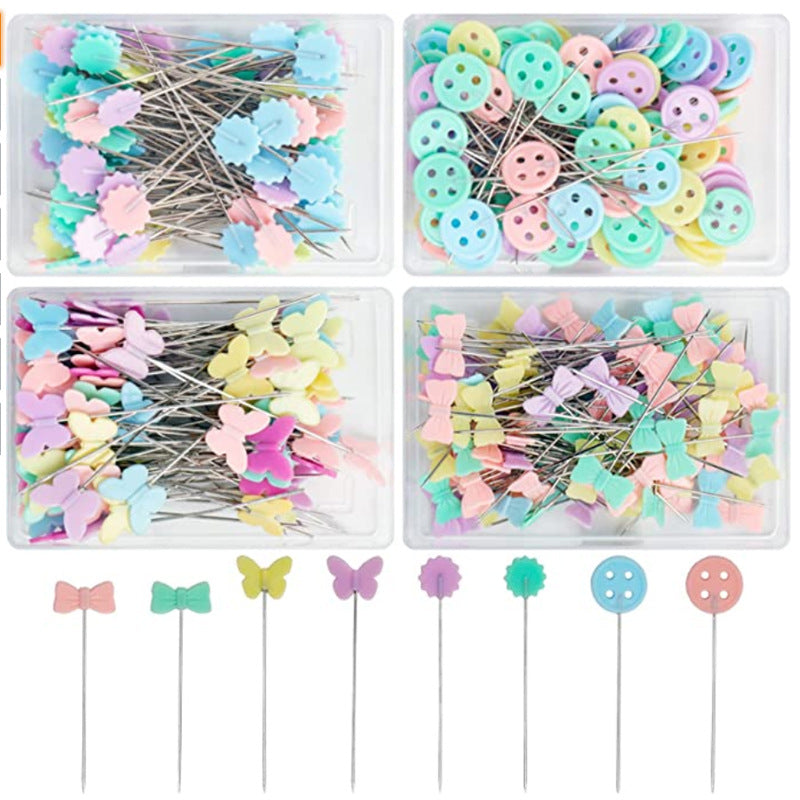 100pcs Flower Head Pins for Sewing and Quilting