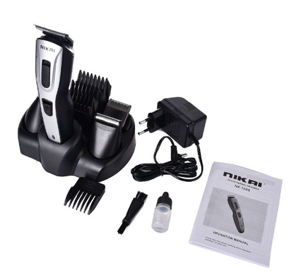 Rechargeable Multifunctional Hair Clipper and Shaver