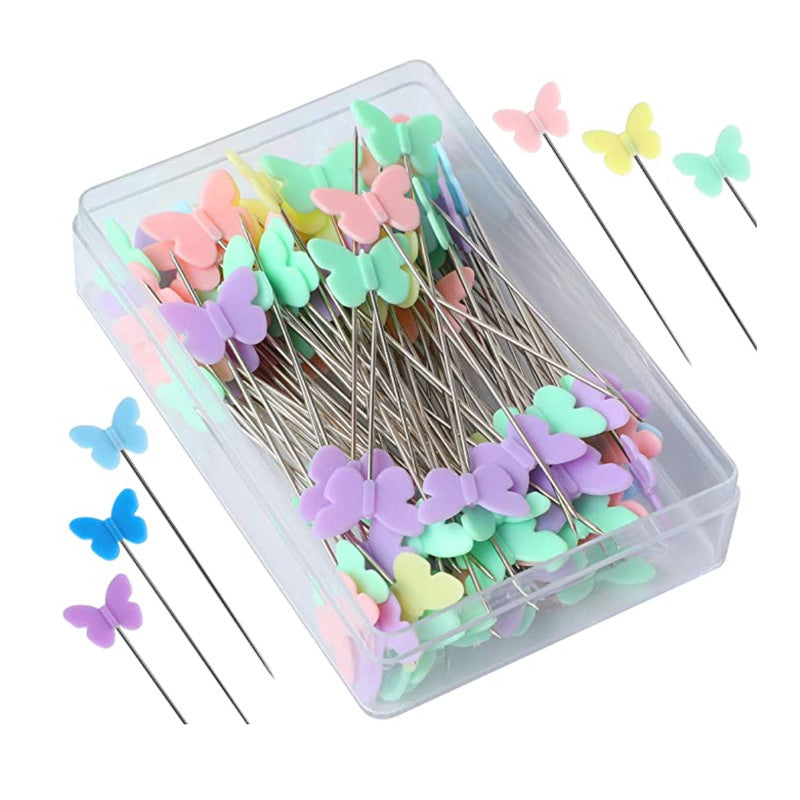 100pcs Flower Head Pins for Sewing and Quilting