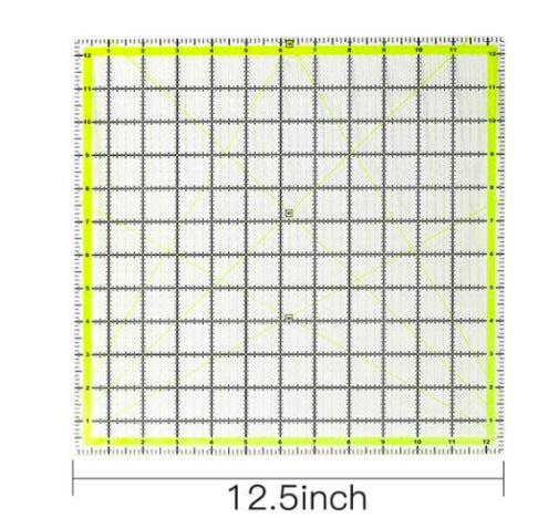 8-Inch Acrylic Measuring Ruler for DIY Crafting