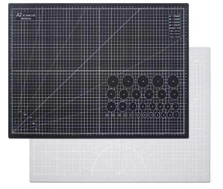A2 Double-Sided Cutting Mat for Crafting and Carving