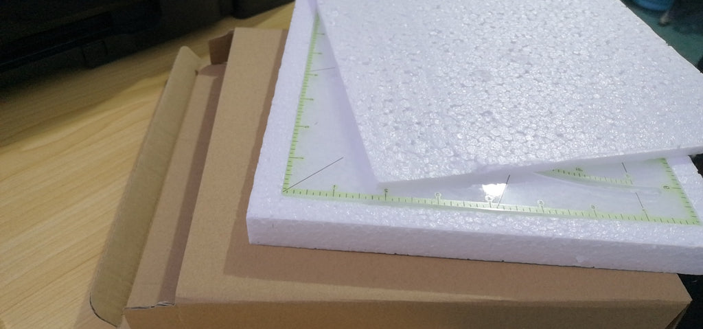 8-Inch Acrylic Measuring Ruler for DIY Crafting