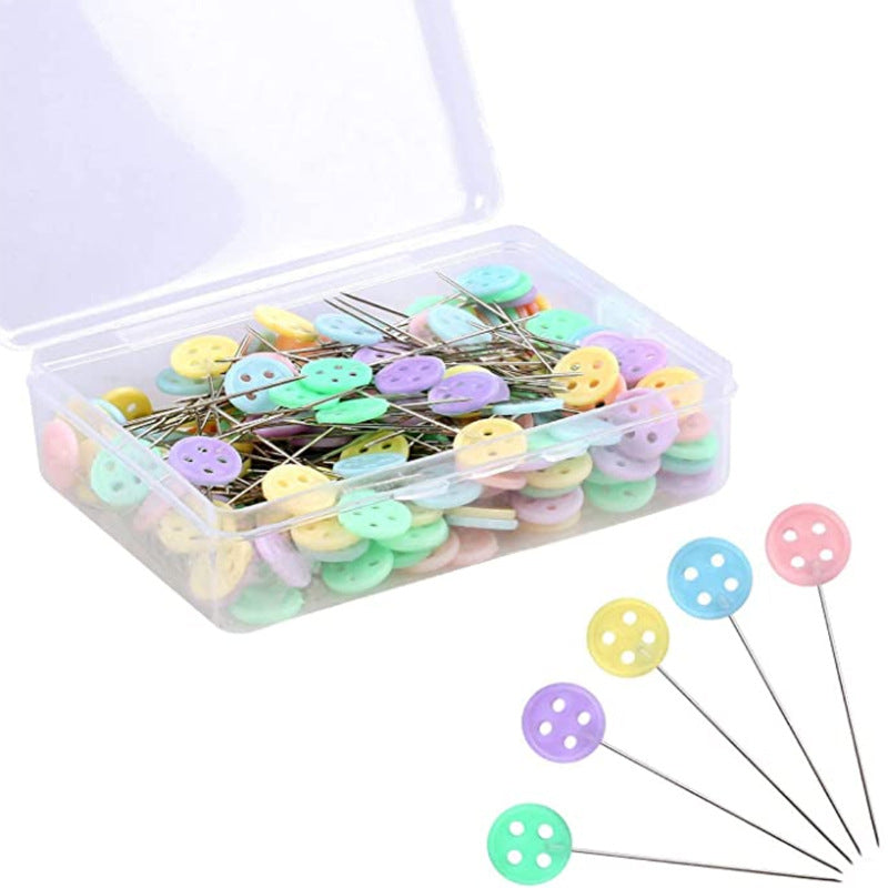 100pcs Flower Head Pins for Sewing and Quilting